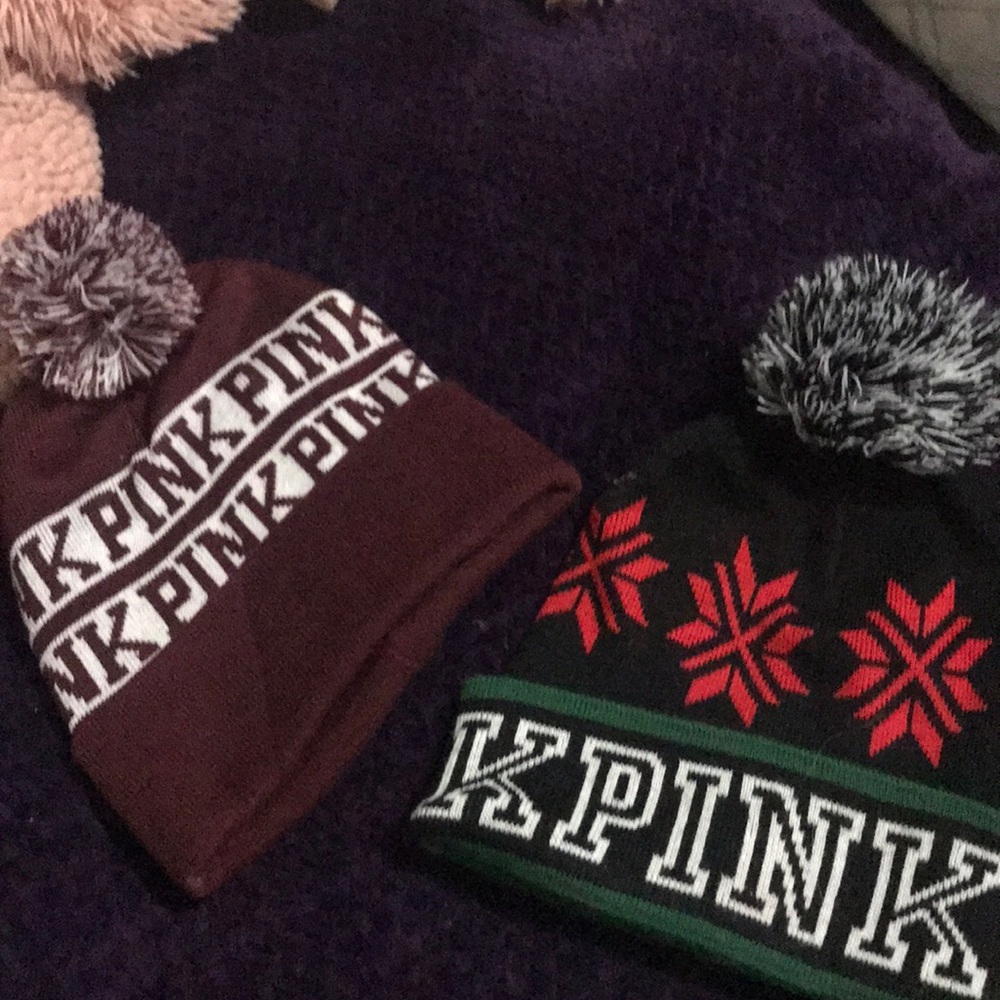 PINK beanies